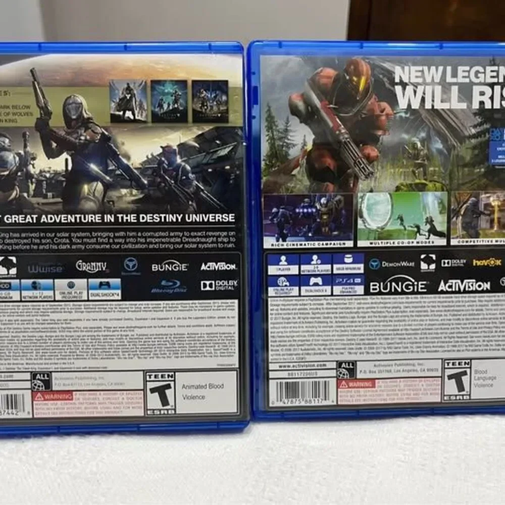 PS4 Destiny Lot - Destiny: The Taken King - Legendary Edition and Destiny 2
